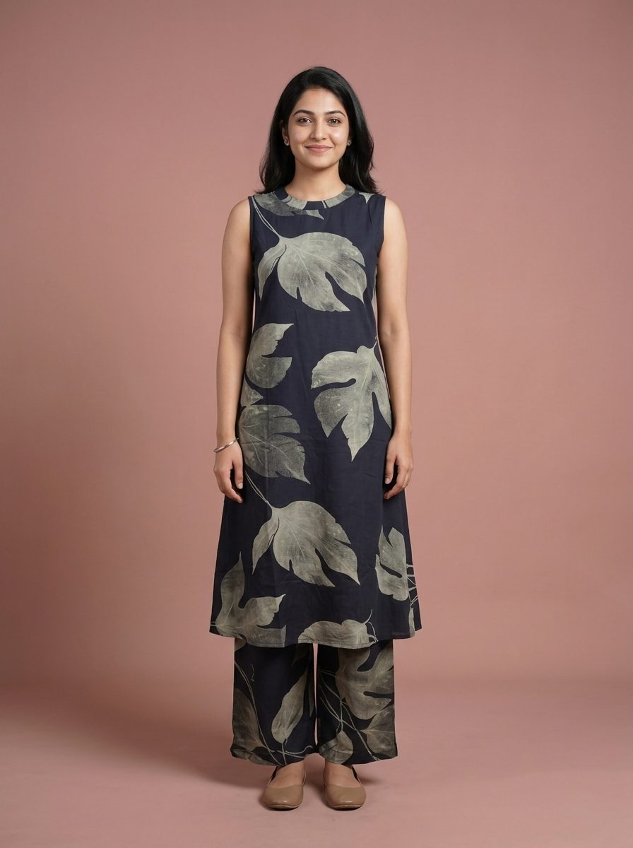 Floral Leaf Print