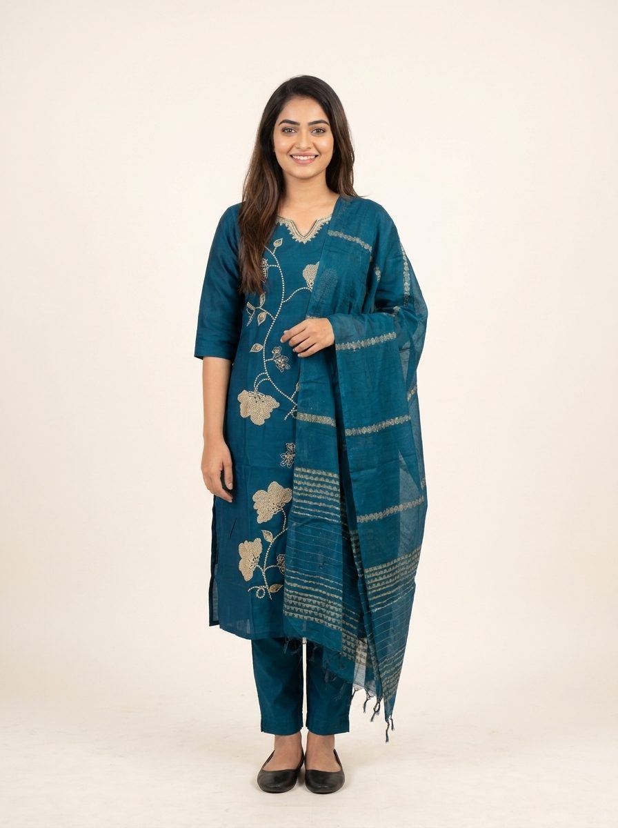 Bail Rekha Kurta Set