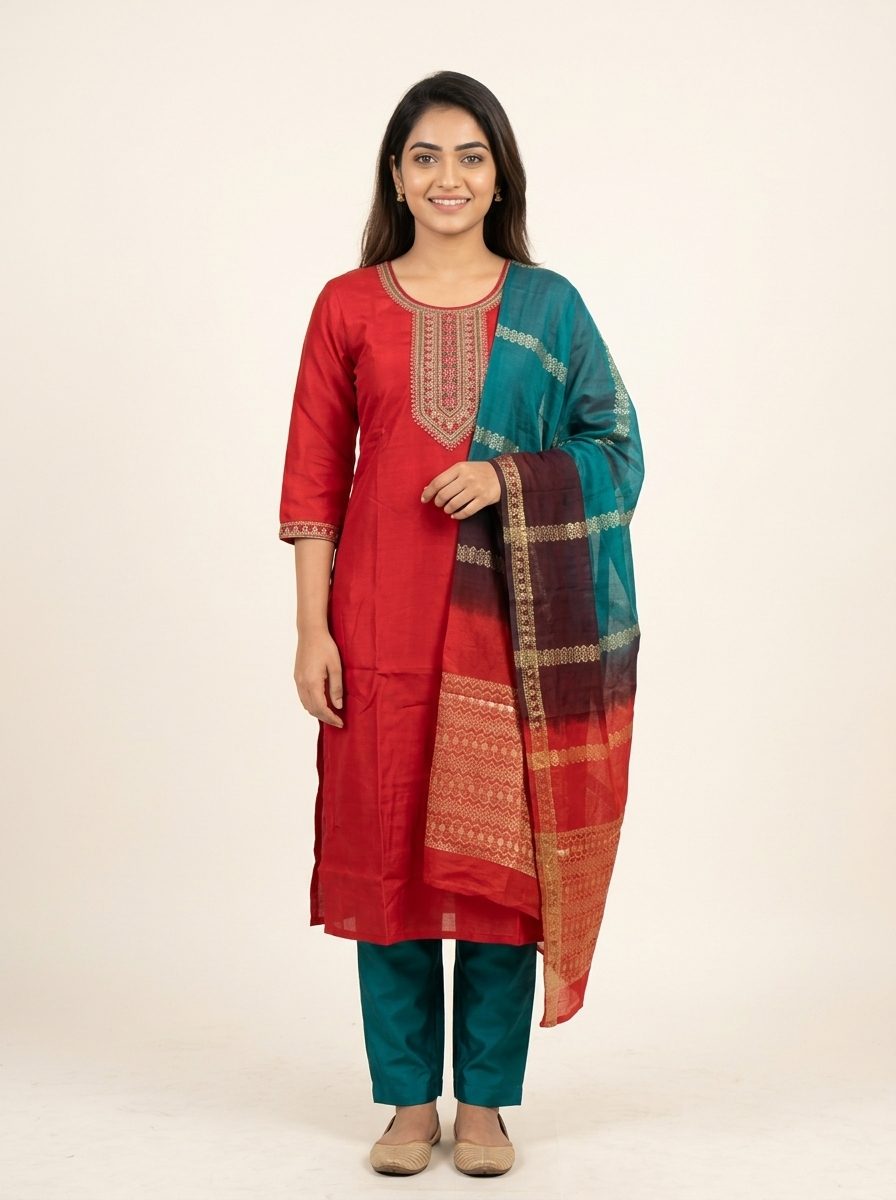 Chauras Kurti Set