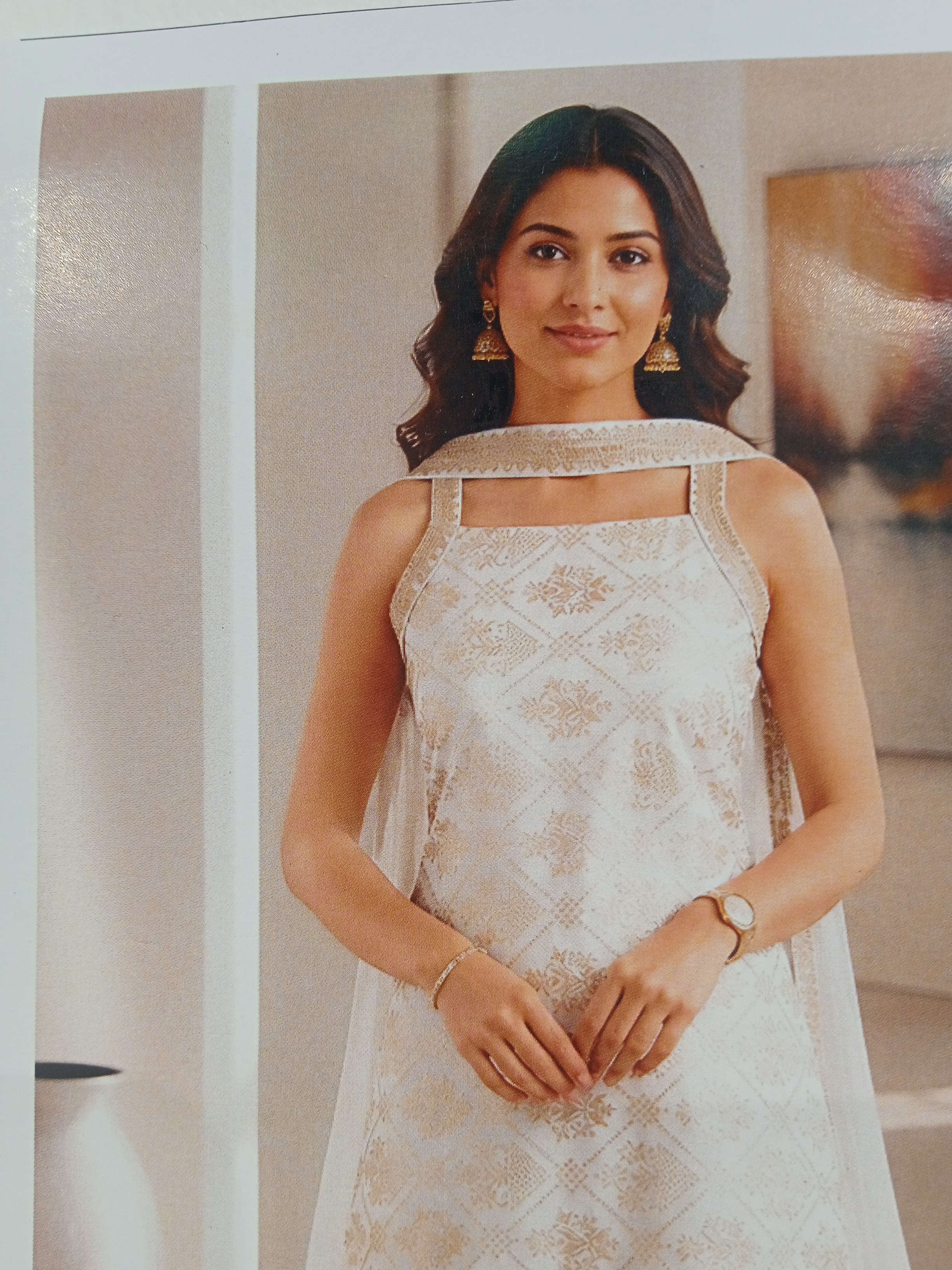 Royal Cream Zari