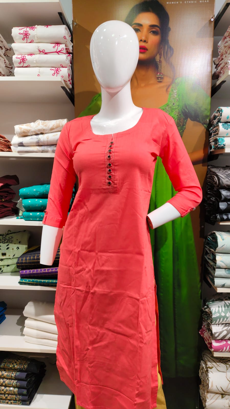 Lucra Slub Kurti