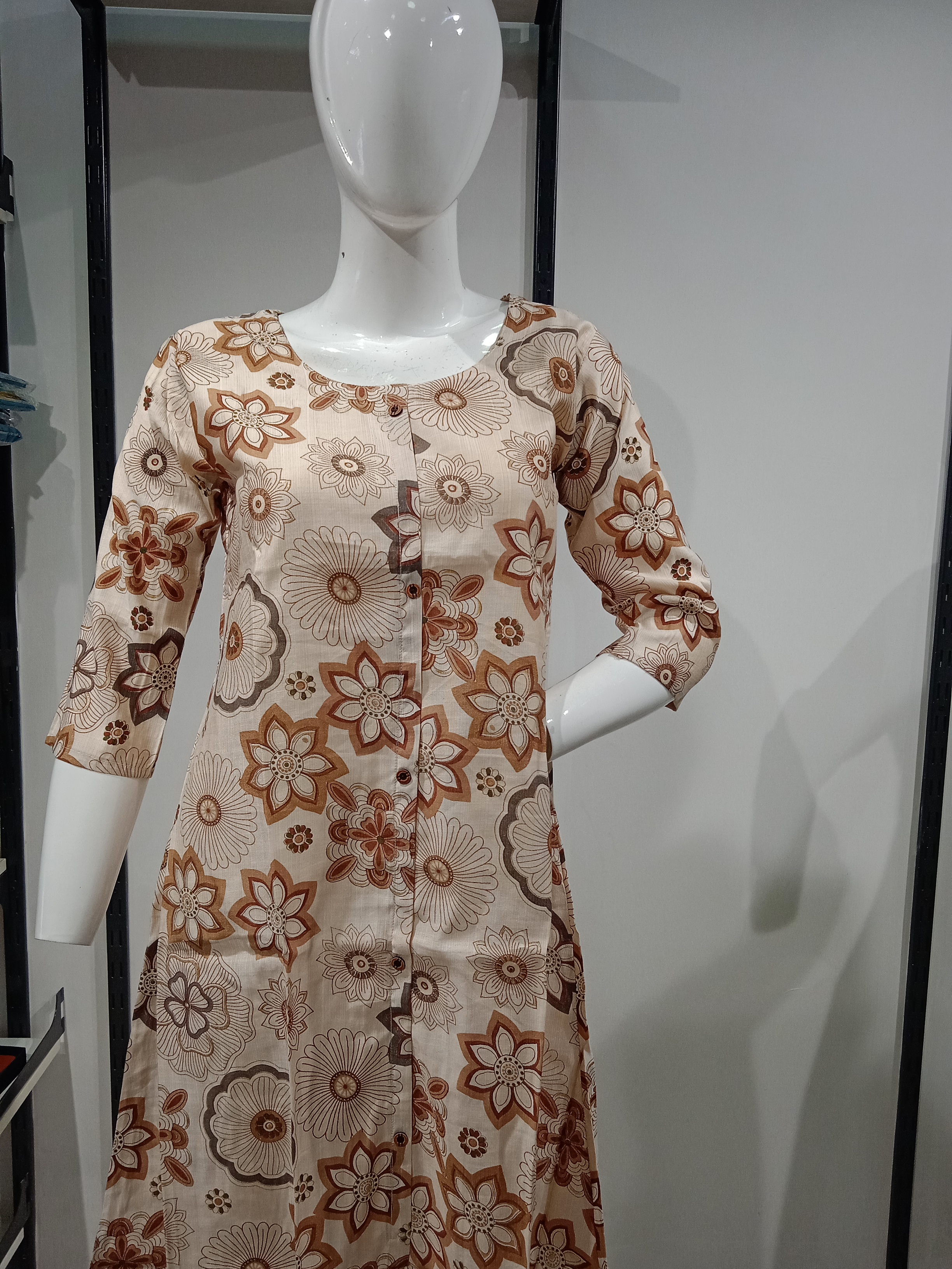 Rustic Sunflower Kurtis