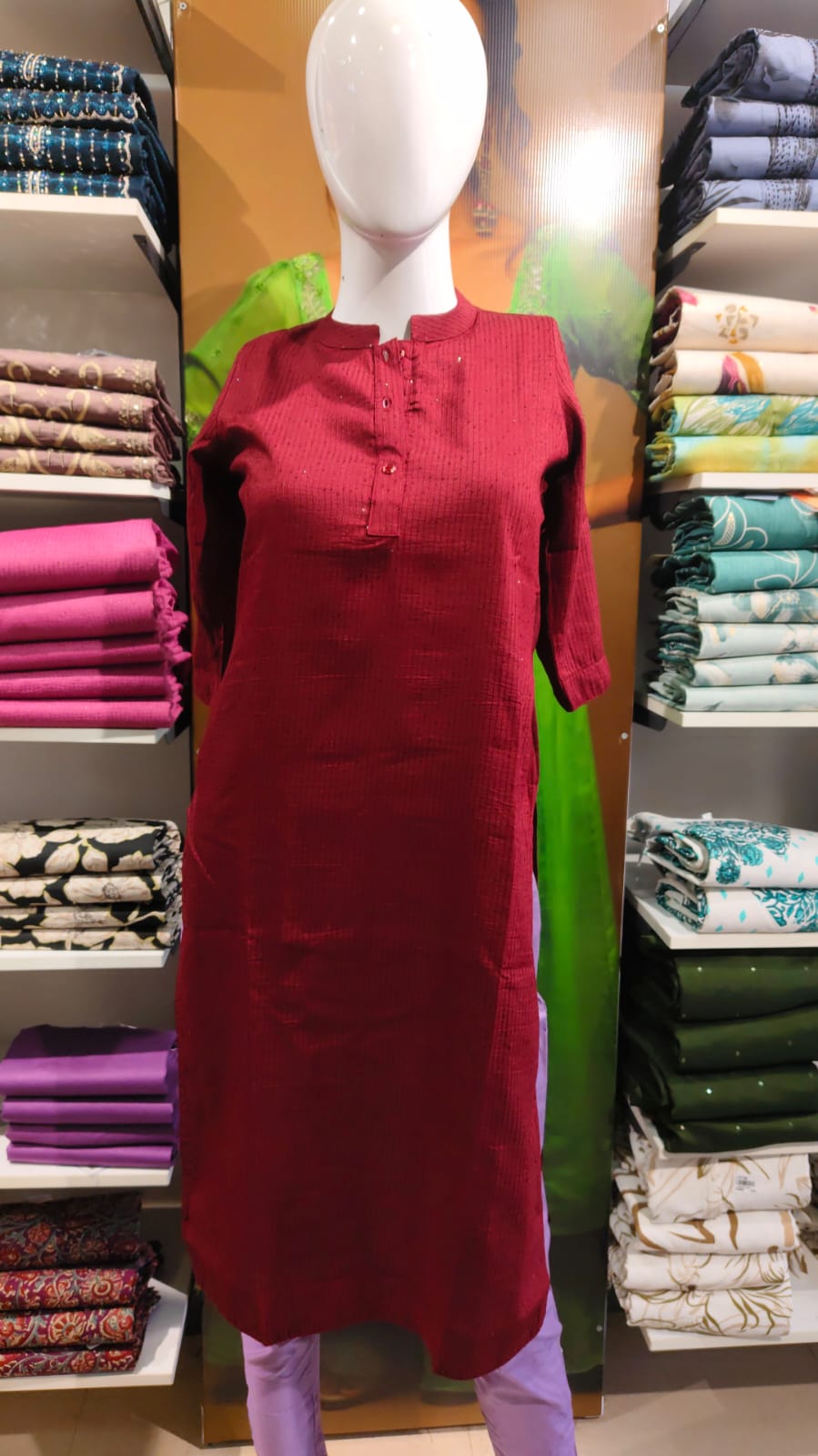 Jaq Plain Kurtis-37