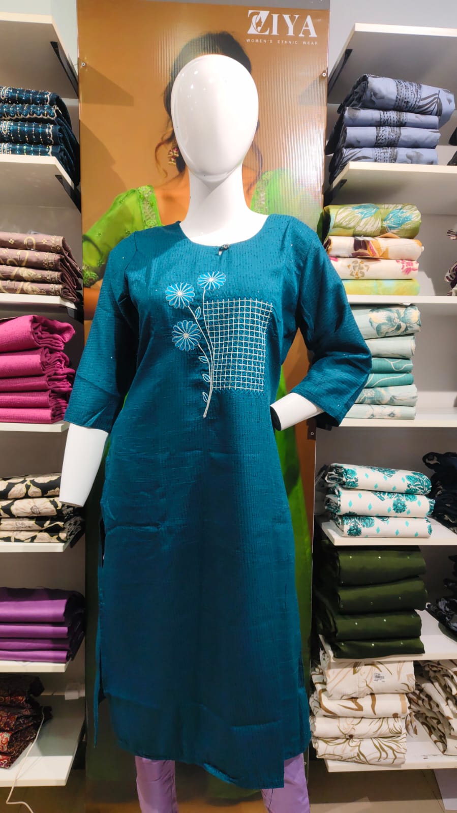 Jaq Emb Elegant Kurti 30 Aline