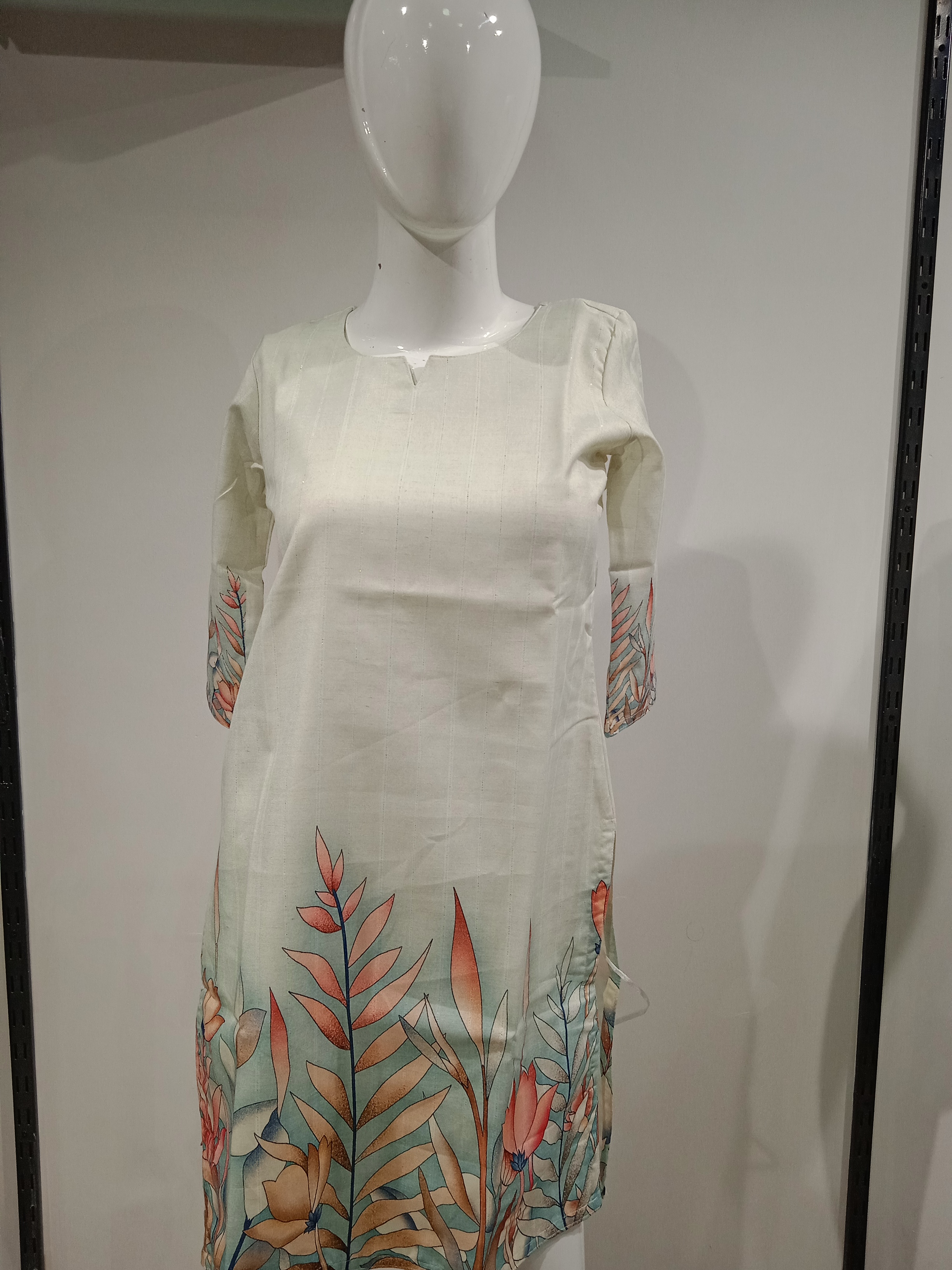 Linen Stripes Kurti 41