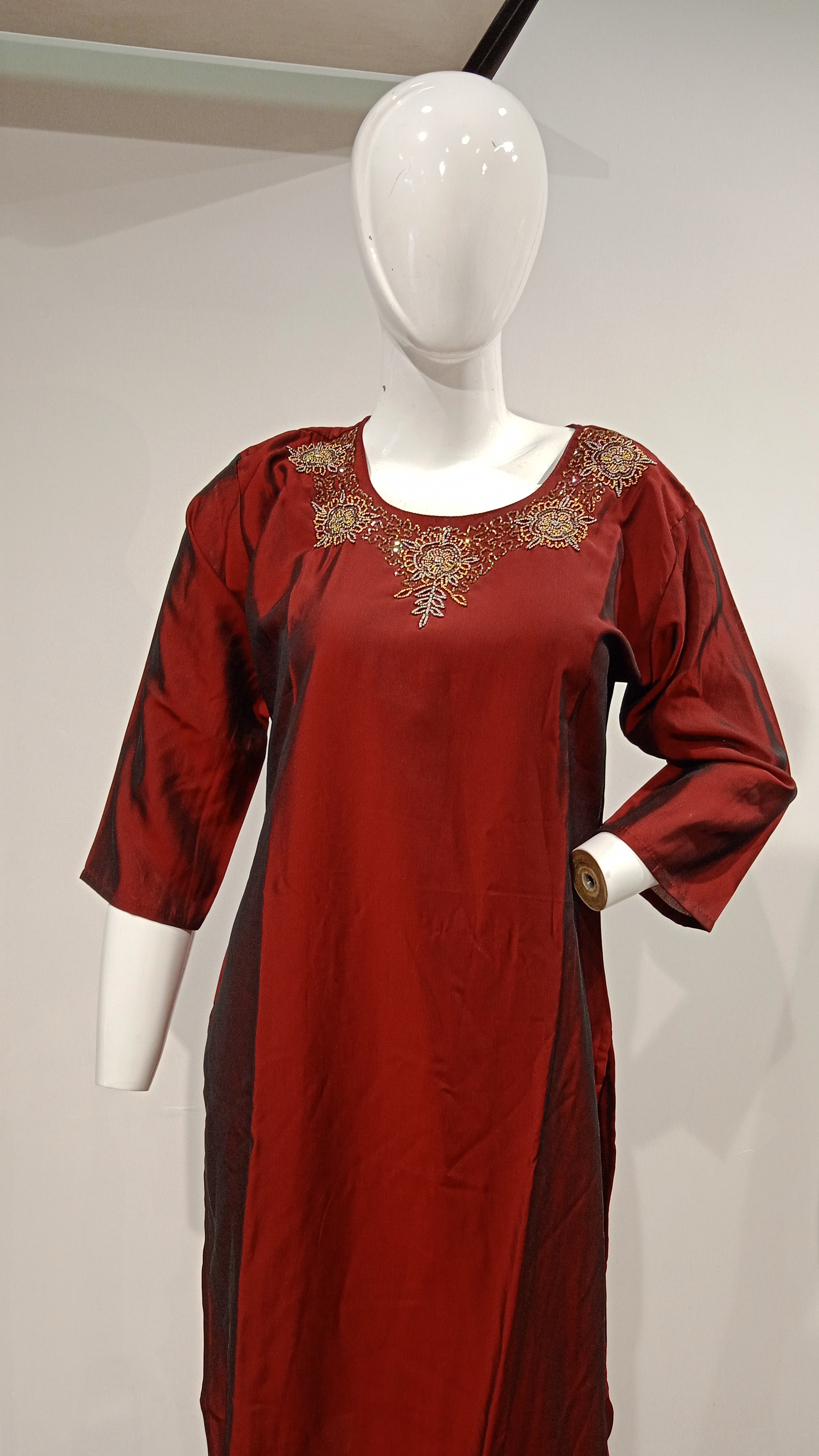 Round Neck Beats Kurtis 517